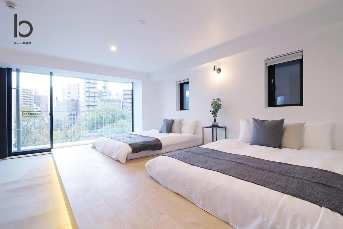Bhotel Heiwaodori 201 - New Apt In Famous Hiroshima Dori Max 6P Bagian luar foto