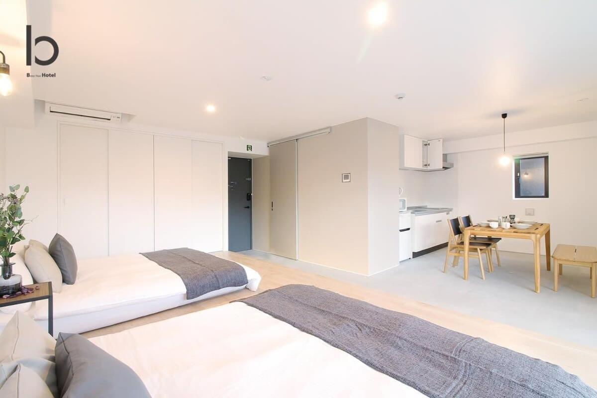 Bhotel Heiwaodori 201 - New Apt In Famous Hiroshima Dori Max 6P Bagian luar foto