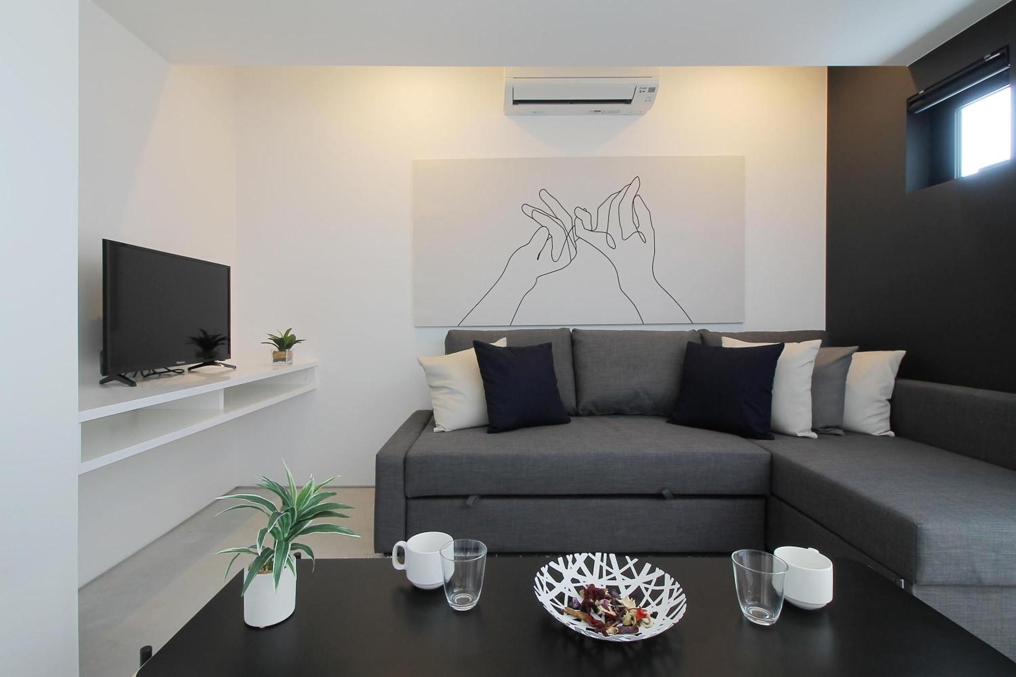 Bhotel Heiwaodori 201 - New Apt In Famous Hiroshima Dori Max 6P Bagian luar foto